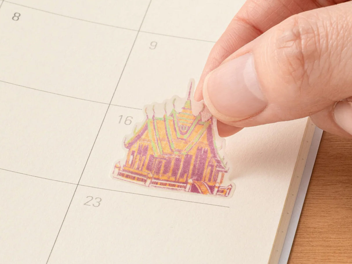 Midori Stickers - Thai Motifs