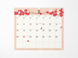 Midori Wall Calendar 2026 - Bird