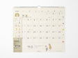 Midori Wall Calendar 2026 - Cat