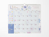 Midori Wall Calendar 2026 - Country Time Flower