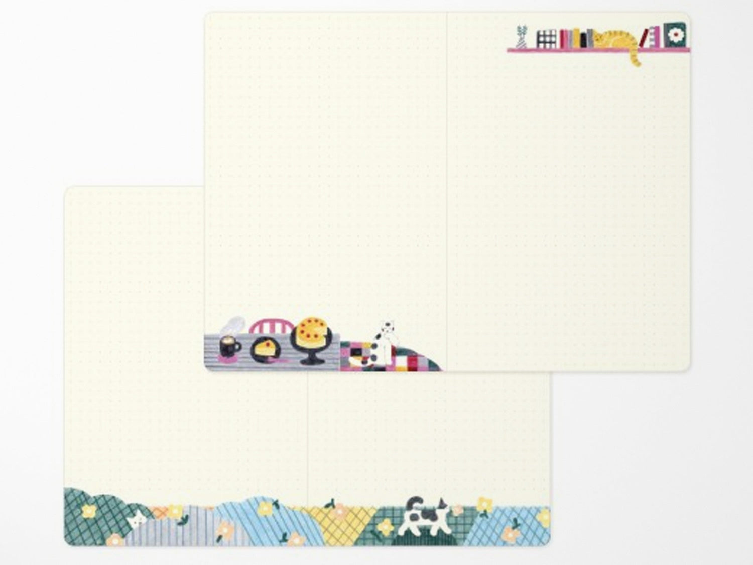 Notitieboek Midori MD - Cotton Square (blanco Notitieboek Midori MD - Cotton Square (blanco
