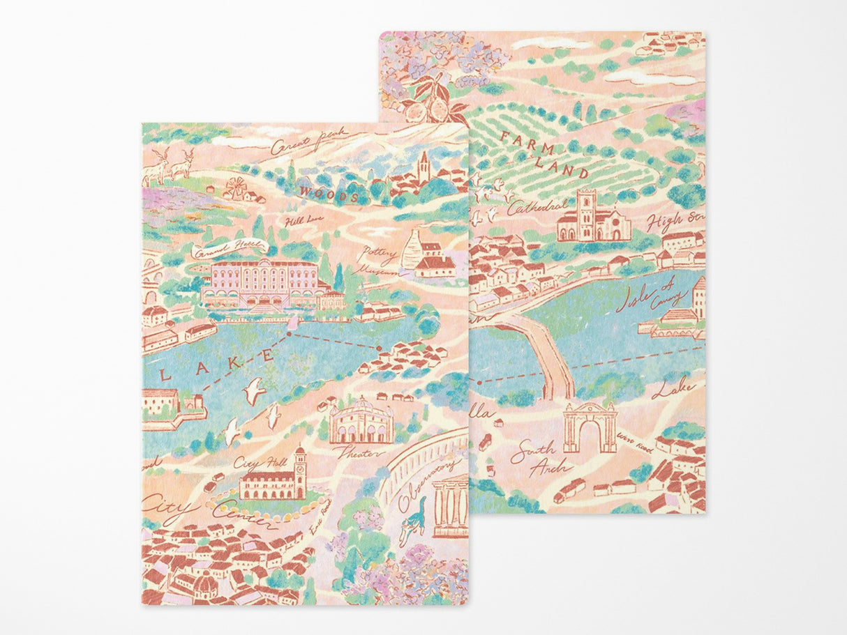 Midori Yuru Log Notebook B6 - Travel & Hotel