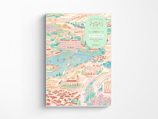 Midori Yuru Log Notebook B6 - Travel & Hotel A