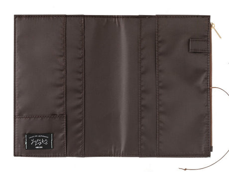 Midori Yuru Log Notebook Cover B6 - Beige Cloth