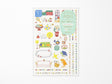 Midori Yuru Log Sticker 2 Sheets - Daily Life