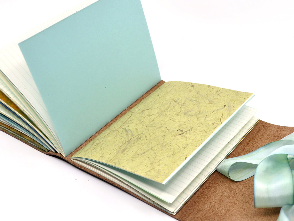 Mineral Water One of a Kind Leather Journal