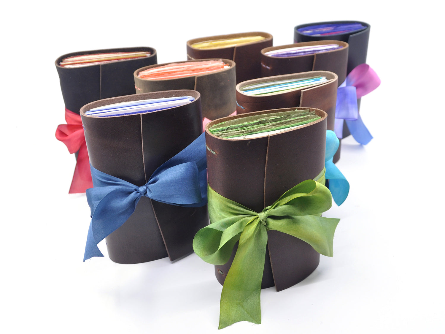 Mini One of a Kind Leather Journal - Assorted Colors