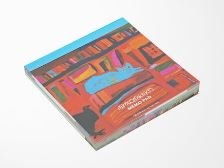 Miroco Machiko Square Memo Pad - Cat