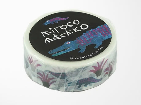 Miroco Machiko Washi Tape - Crocodile