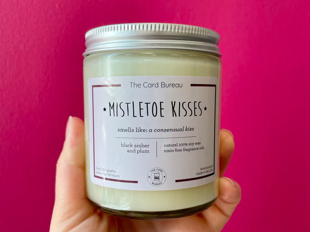 Mistletoe Kisses Scented Candle