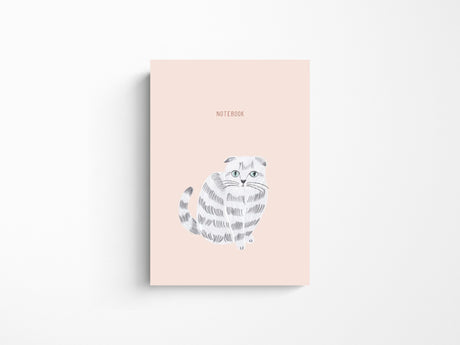 Miyuki Matsuo Cat Notebook - Amy