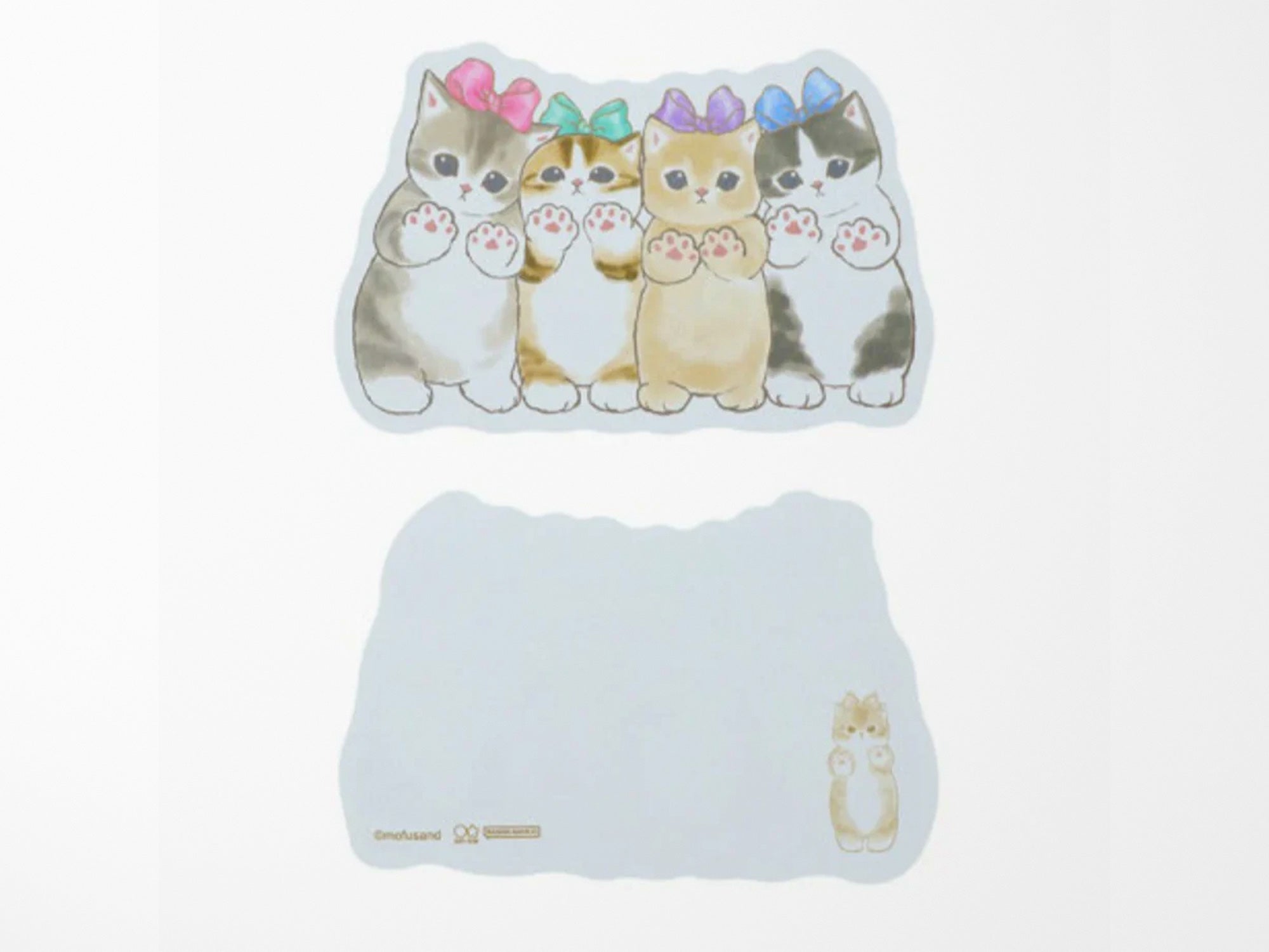 Mofusand Mini Letter Set - Cat Paws – Jenni Bick Custom Journals