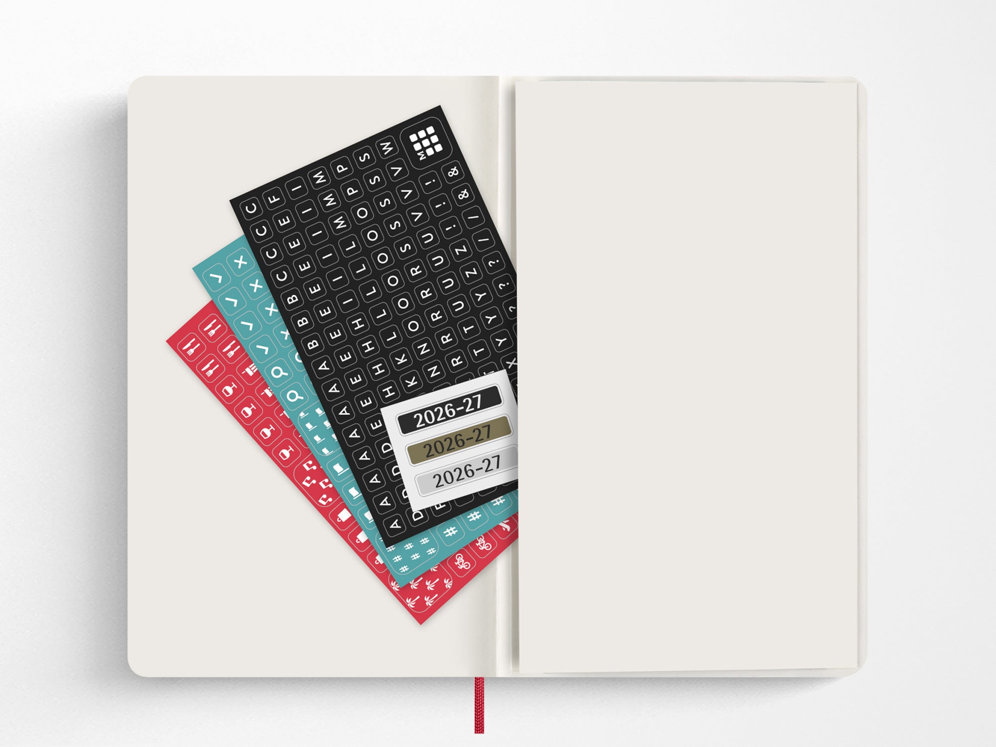 Moleskine 18 Month 2026-2027 Daily Planner - Black Hardcover