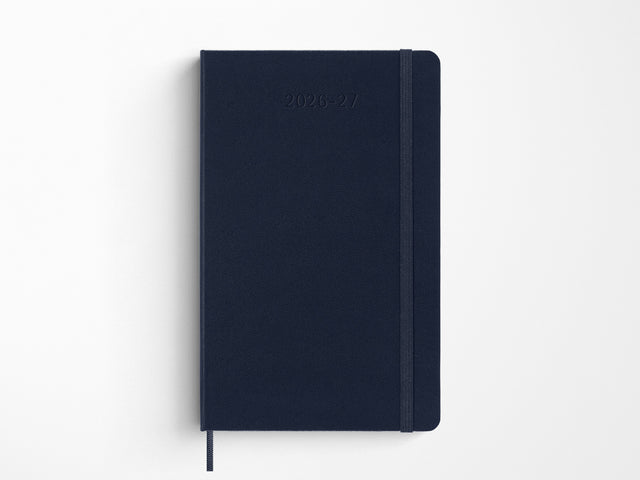 Moleskine 18 Month 2026-2027 Weekly Horizontal Planner - Black Hardcover