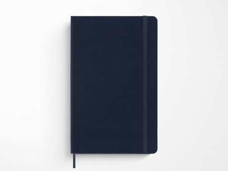 Moleskine 18 Month 2026-2027 Weekly Planner - Sapphire Blue Soft Cover