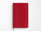 Moleskine 18 Month 2026-2027 Weekly Planner - Scarlet Red Soft Cover
