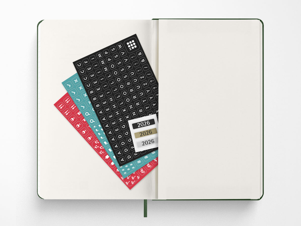 Moleskine 2027 Daily Planner - Myrtle Green Hardcover