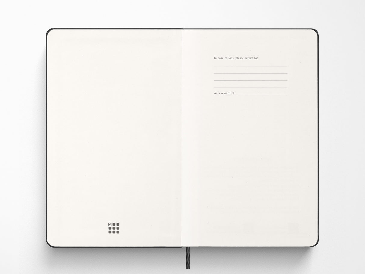 Moleskine 2027 Pro Weekly Vertical Planner - Black Hardcover
