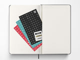 Moleskine 2027 Pro Weekly Vertical Planner - Black Hardcover