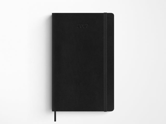 Moleskine 2027 Pro Weekly Vertical Planner - Black Hardcover