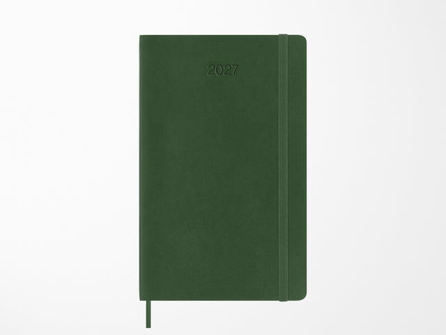 Moleskine 2027 Weekly Planner - Myrtle Green Hardcover