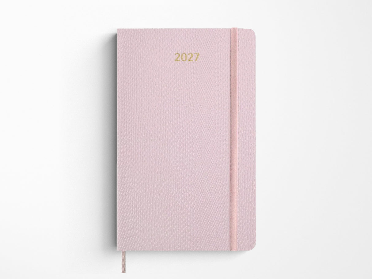 Moleskine 2027 Weekly Planner - Precious & Ethical Vegea - Sakura Pink