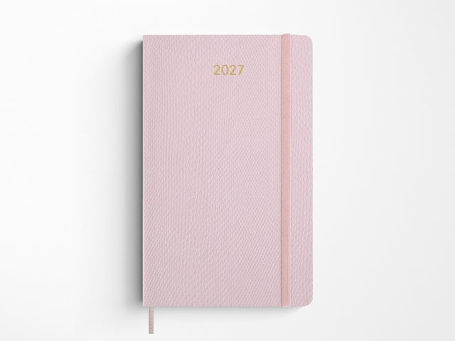 Moleskine 2027 Weekly Planner - Precious & Ethical Vegea - Sakura Pink