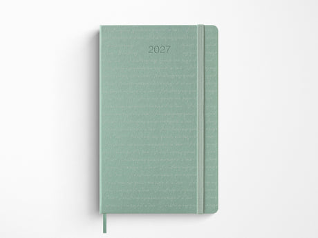 Moleskine 2027 Weekly Planner - Sage Green Hardcover