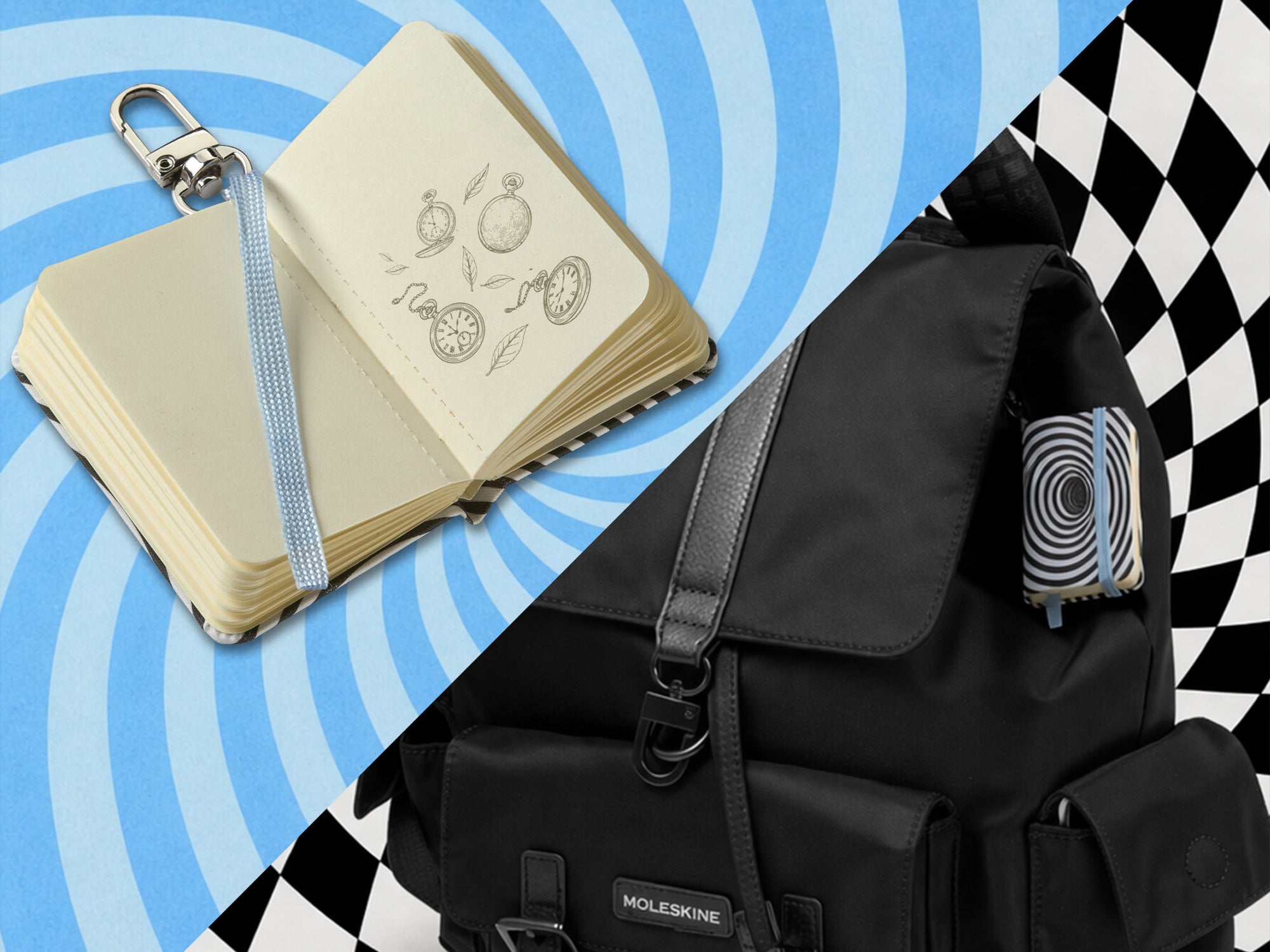 Moleskine Alice's Adventures in Wonderland Mini Charm Notebook