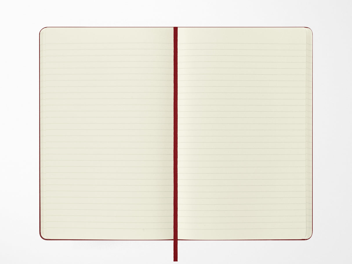 Moleskine Classic Hardcover Notebook - Amaranth Red