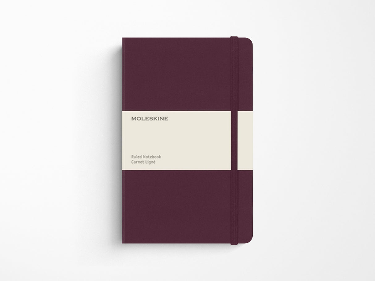 Moleskine Classic Hardcover Notebook - Amaranth Red