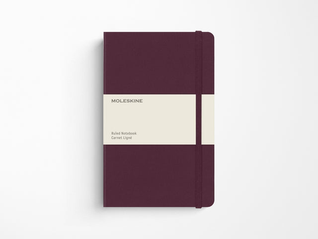 Moleskine Classic Hardcover Notebook - Amaranth Red
