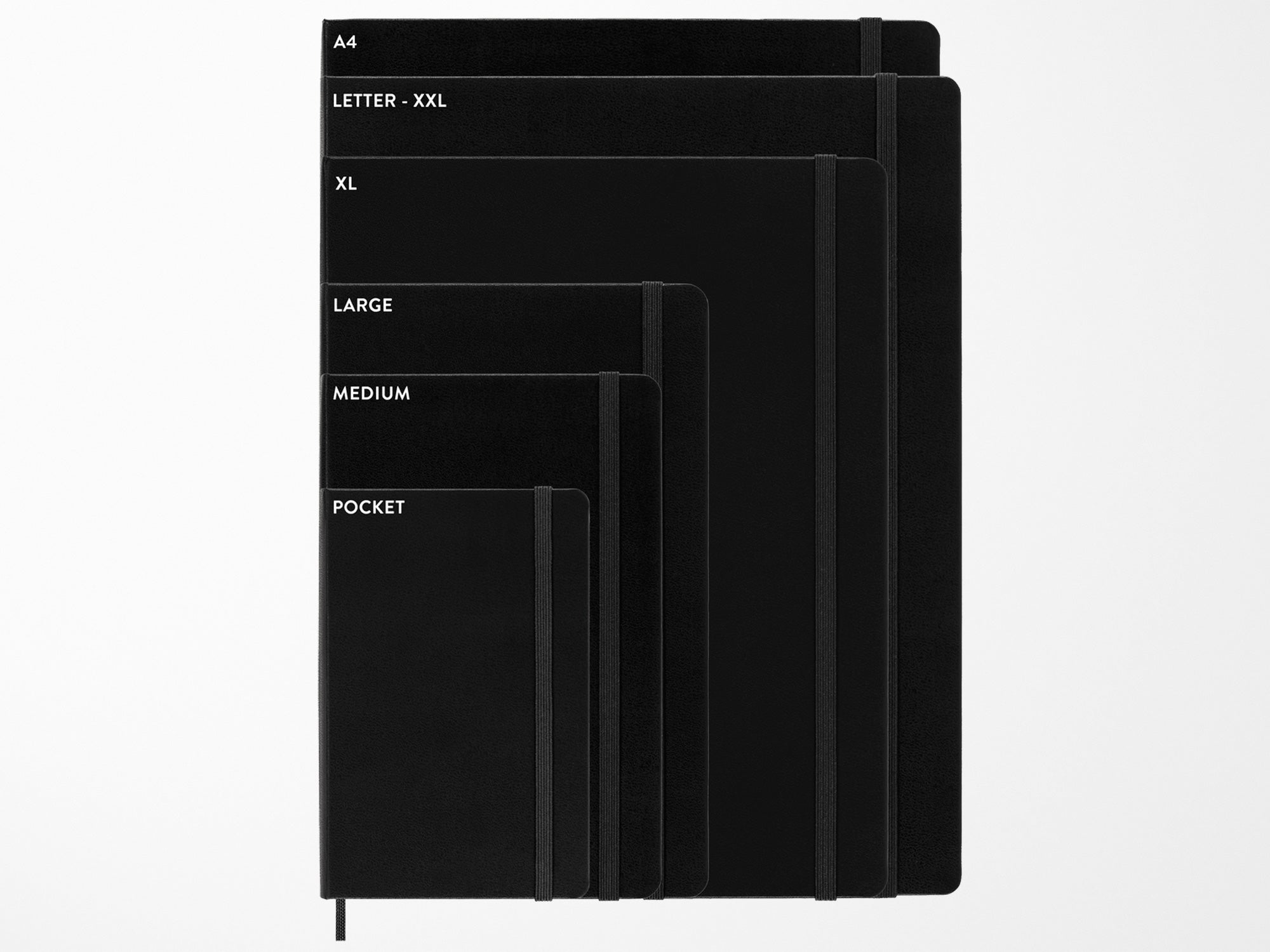 Moleskine Custom Pocket Notebook – Hard Cover Black – 3.5x5.5 Inches – Blank Pages