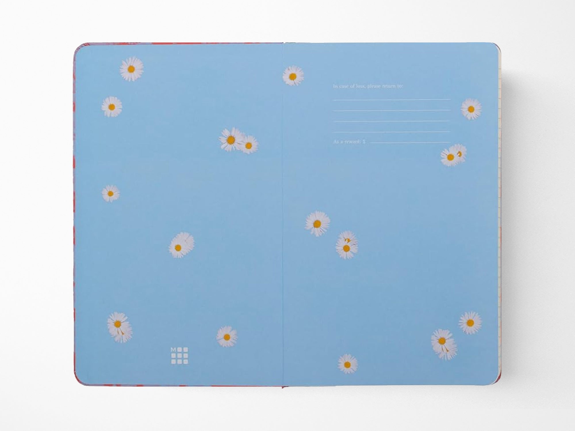 Moleskine Fluorescent Floral Limited Edition Notebook - Red