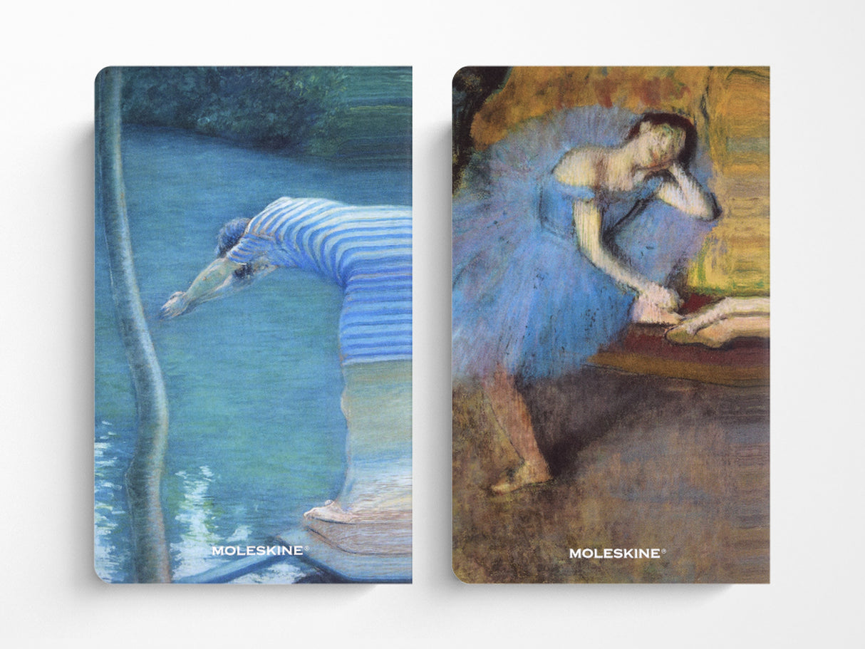 Moleskine Impressions of Impressionism Cahier Journals, Set of 2