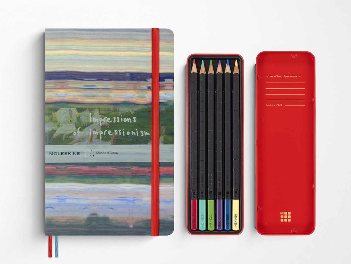 Moleskine Impressions of Impressionism Drawing Gift Box