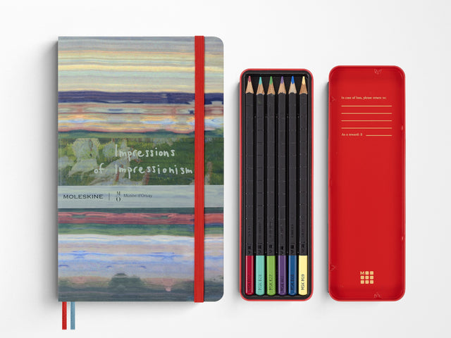 Moleskine Impressions of Impressionism Drawing Gift Box