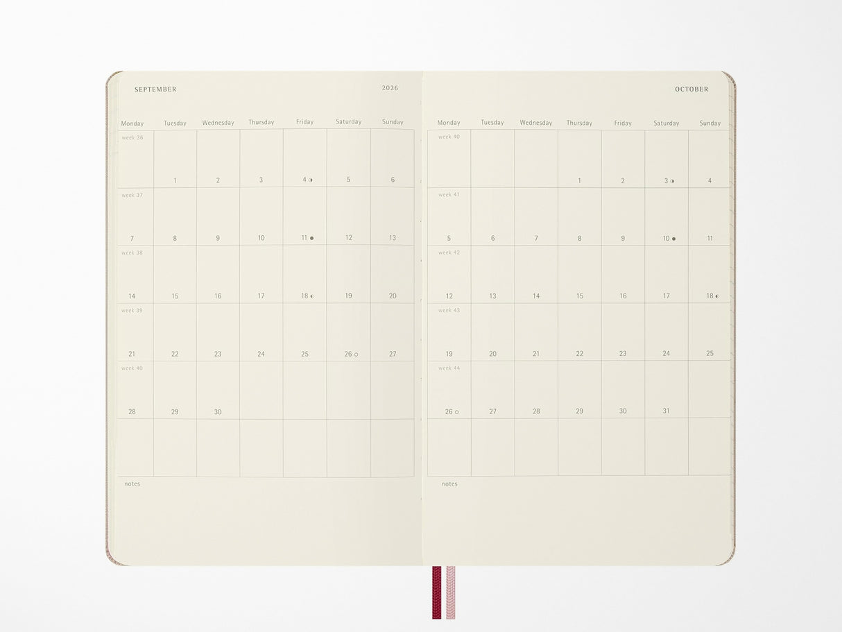 Moleskine Limited Edition Sakura 18 Month 2026-2027 Weekly Planner