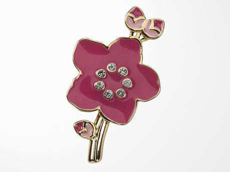 Moleskine Limited Edition Sakura Cherry Blossom Pin - Pink/Gold