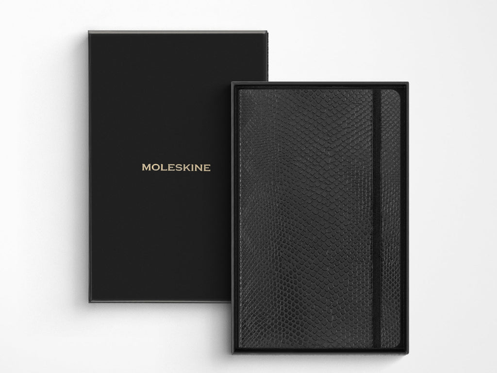 Moleskine Limited Edition Vegea Notebook, Black Boa
