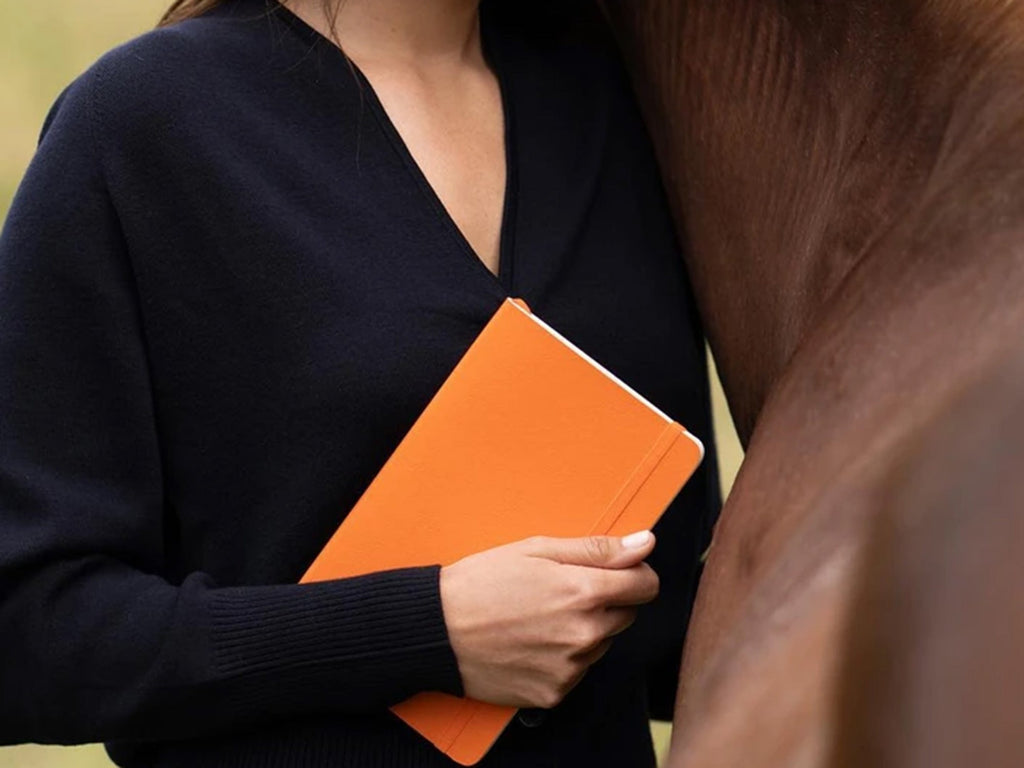 Moleskine Limited Edition Vegea Notebook, Orange Capri