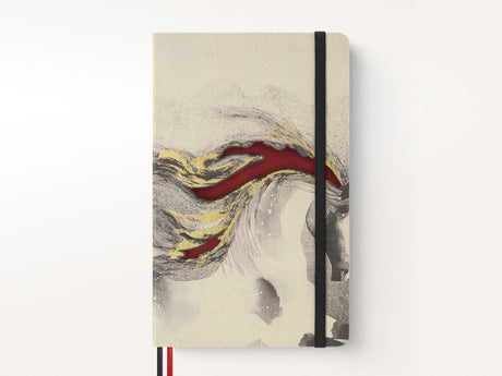 Moleskine Limited Edition Year of the Horse Notebook, White Fire Horse