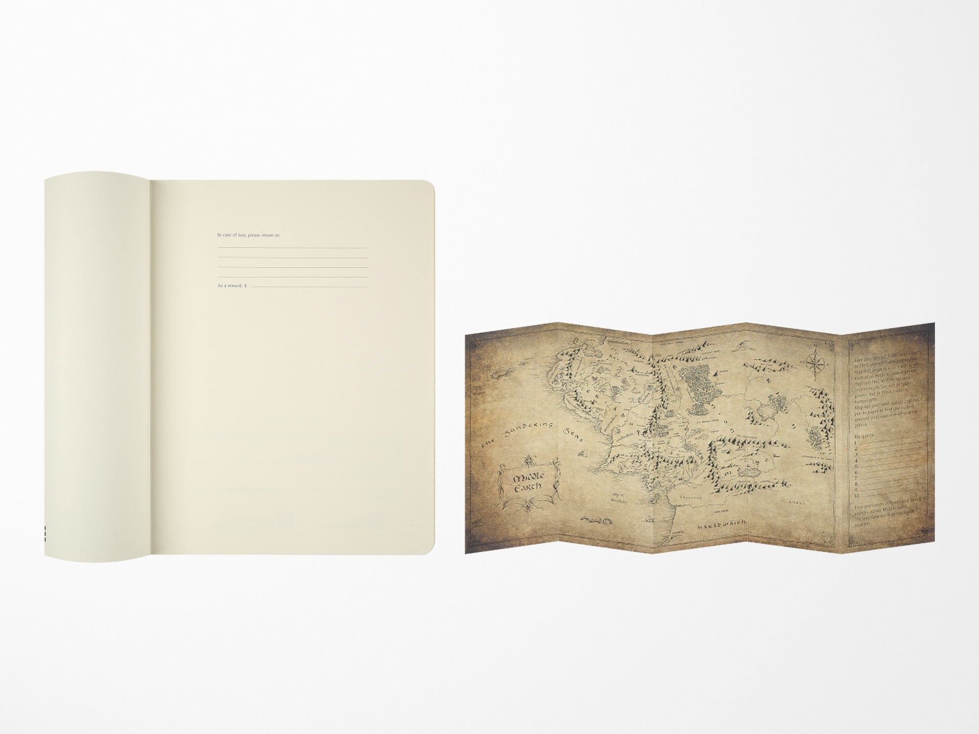 Moleskine Lord of the Rings Doors of Durin XL Softcover Notebook