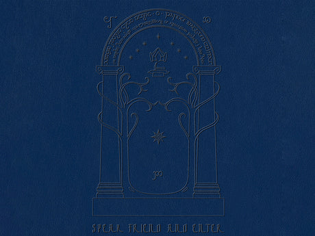 Moleskine Lord of the Rings Doors of Durin XL Softcover Notebook - Ruled Pages