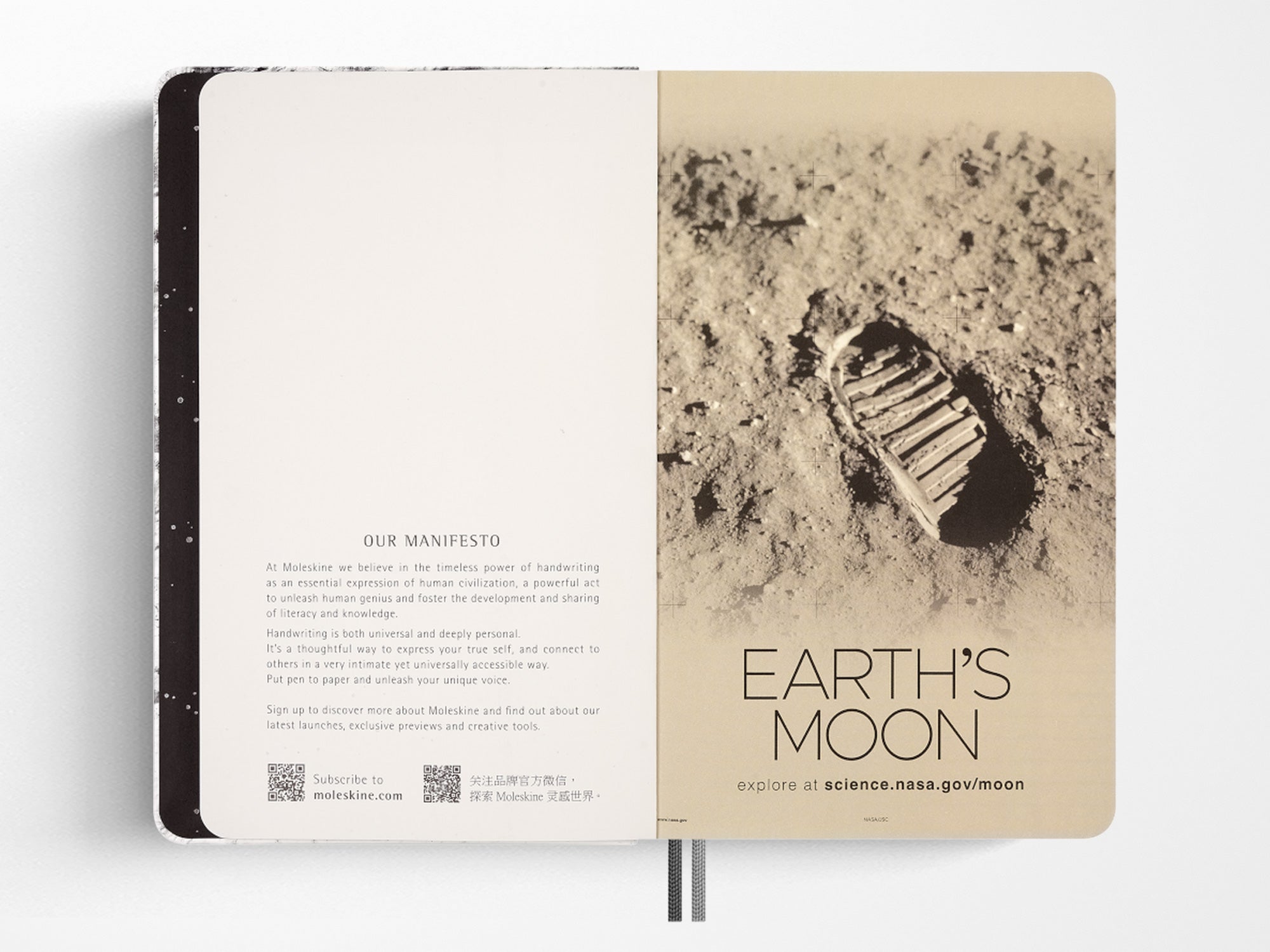 Moleskine NASA Inspired by Wonder Limited Edition Notebook – Jenni