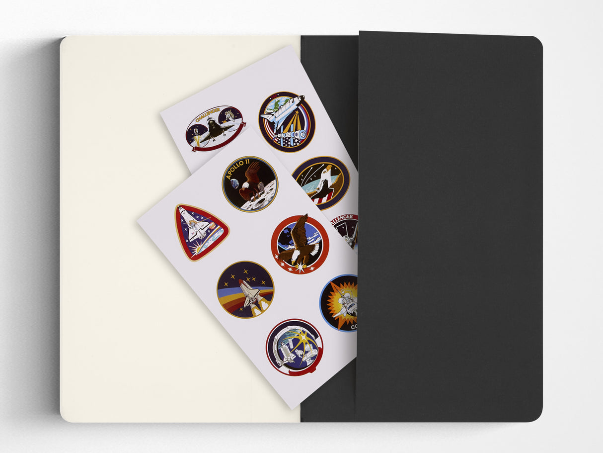 Moleskine NASA-inspired Limited Edition Cahier Journals, Set of 2