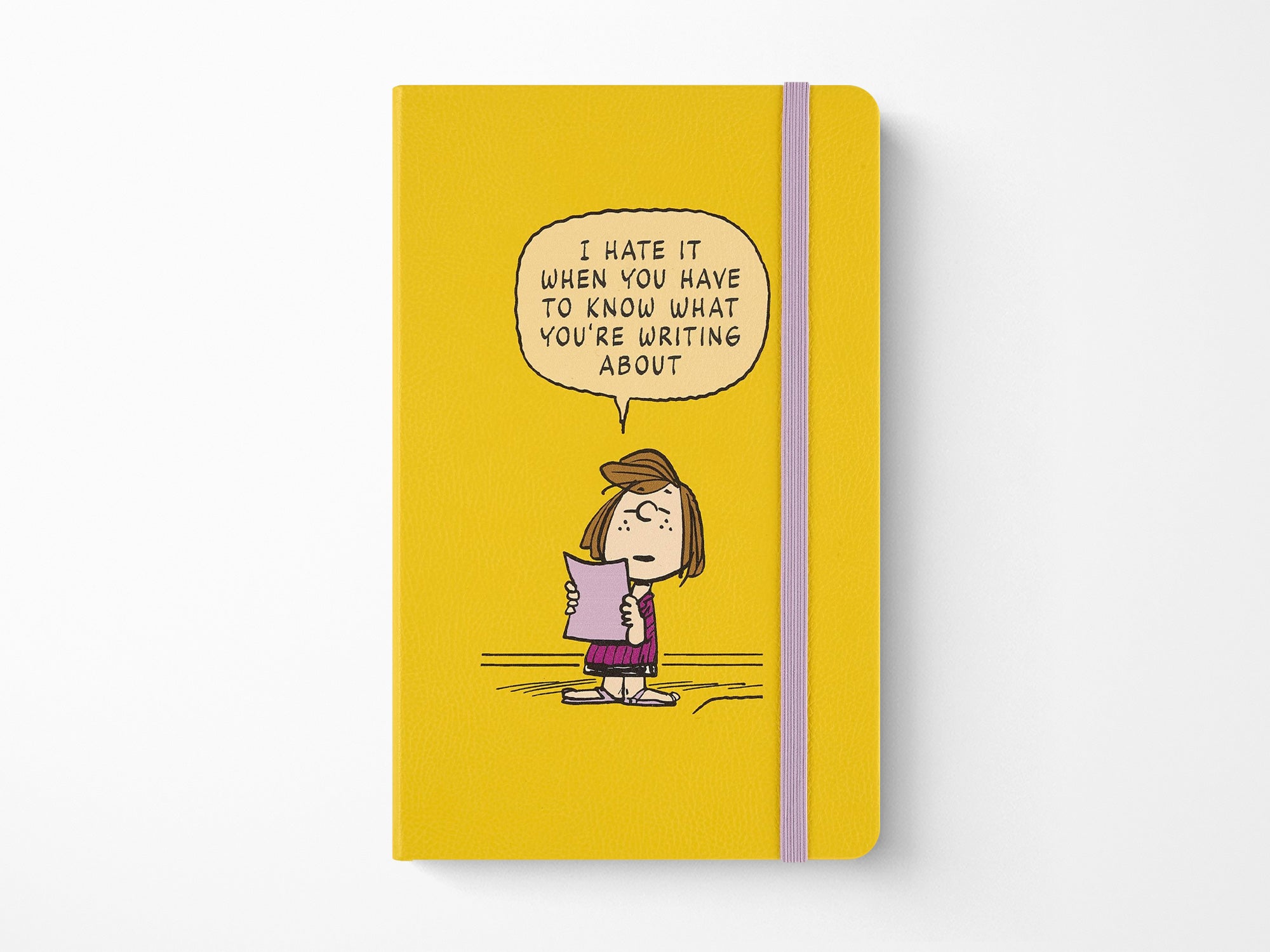 Moleskine Peanuts Limited Edition Notebook - Yellow Peppermint