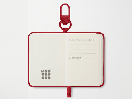 Moleskine Red Mini Charm Notebook