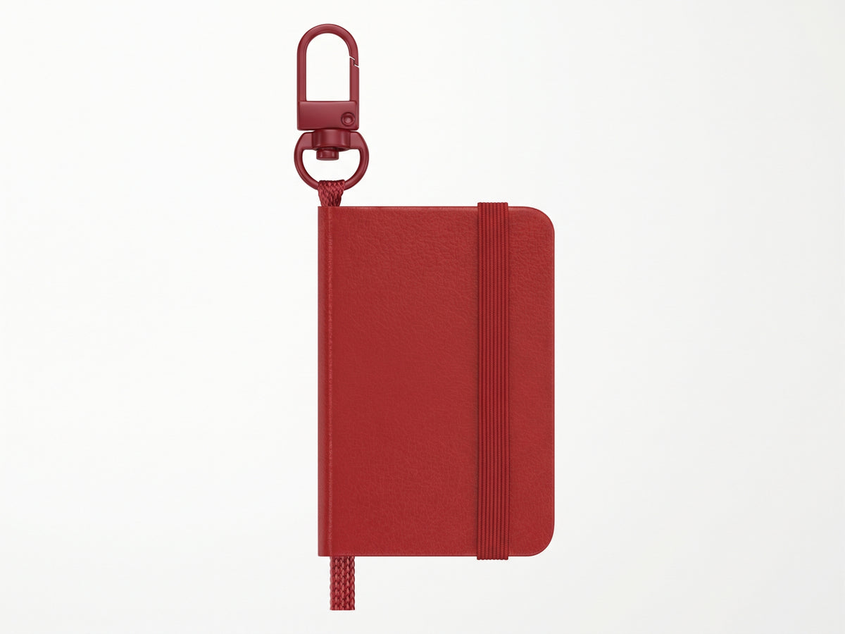 Moleskine Red Mini Charm Notebook