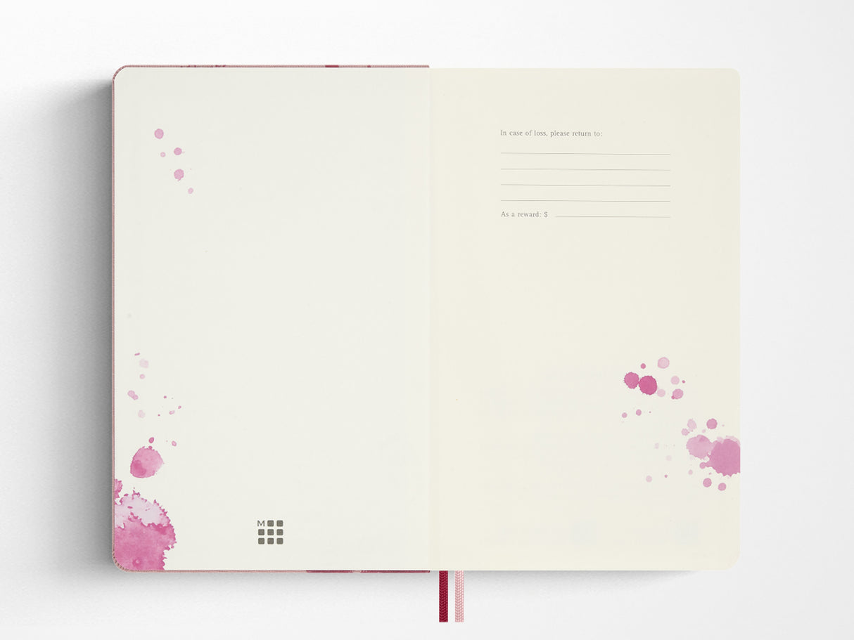 Moleskine Sakura Themed Box Notebook, Cahier Journal & 2 Blackwing Pencils